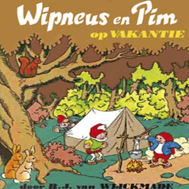 Boekomslag van Wipneus en Pim op vakantie