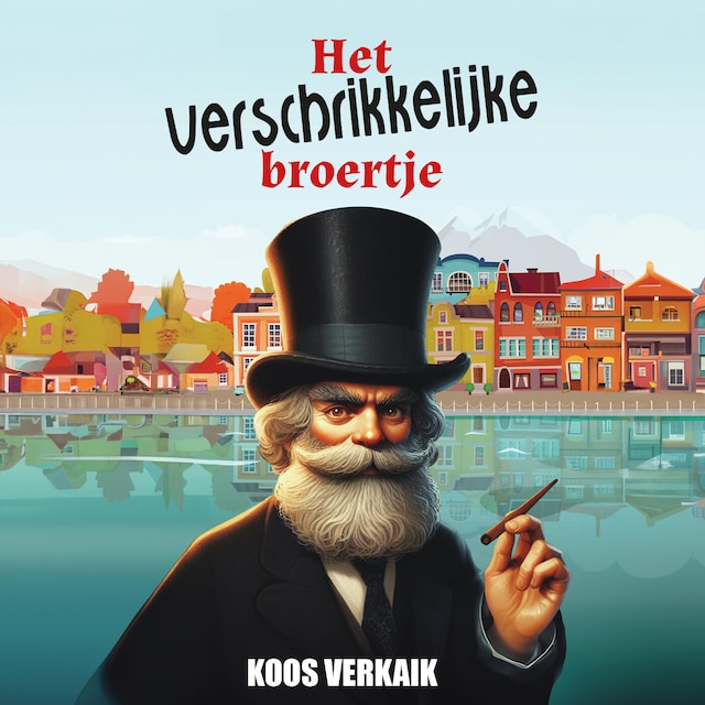 Portada de libro para Het verschrikkelijke broertje