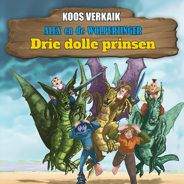 Book cover for Drie dolle prinsen