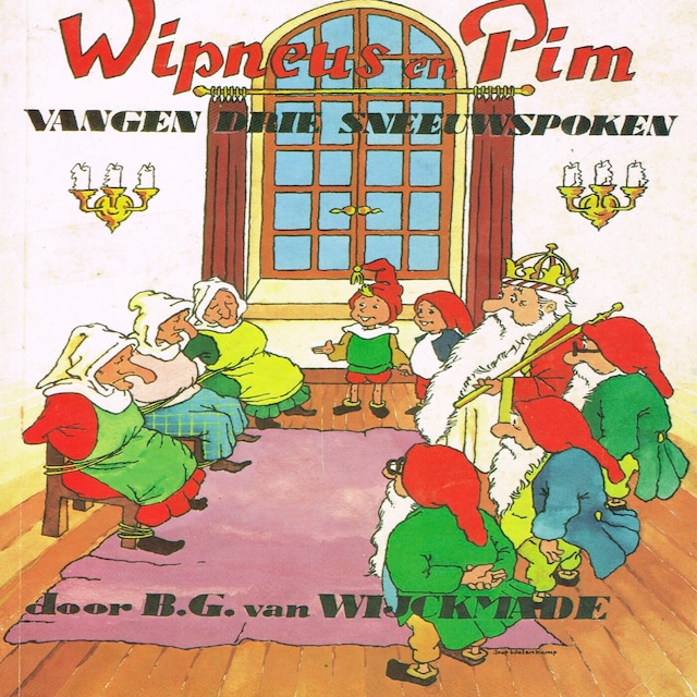 Book cover for Wipneus en Pim vangen drie sneeuwspoken