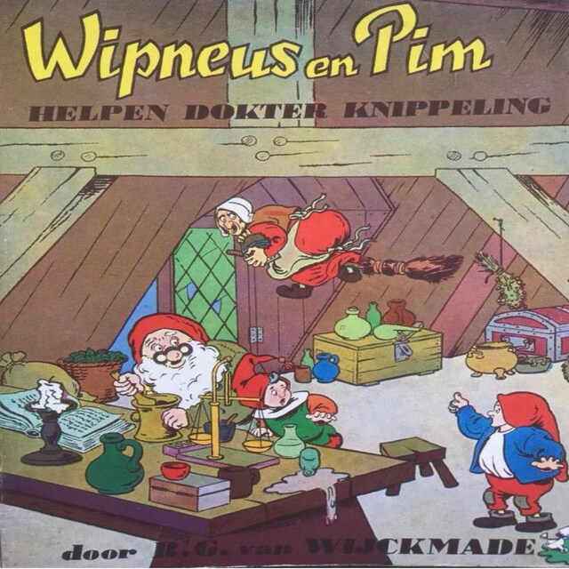 Book cover for Wipneus en Pim helpen dokter Knippeling