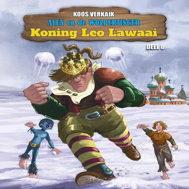 Book cover for Koning Leo Lawaai