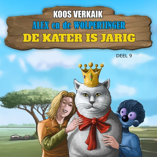 Couverture de livre pour De kater is jarig