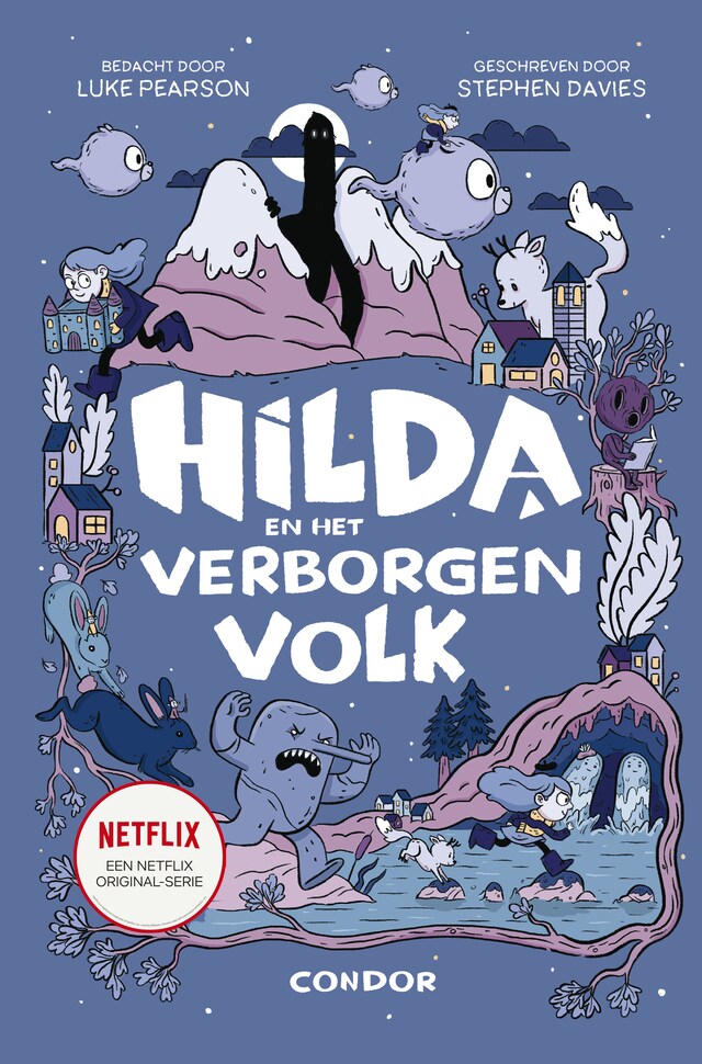 Portada de libro para Hilda en het verborgen volk