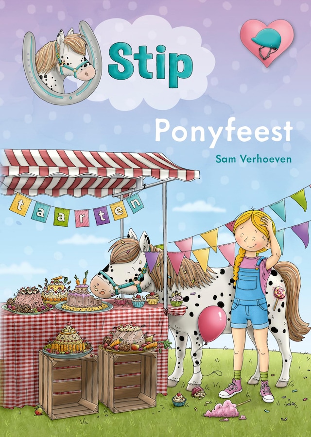 Portada de libro para Ponyfeest