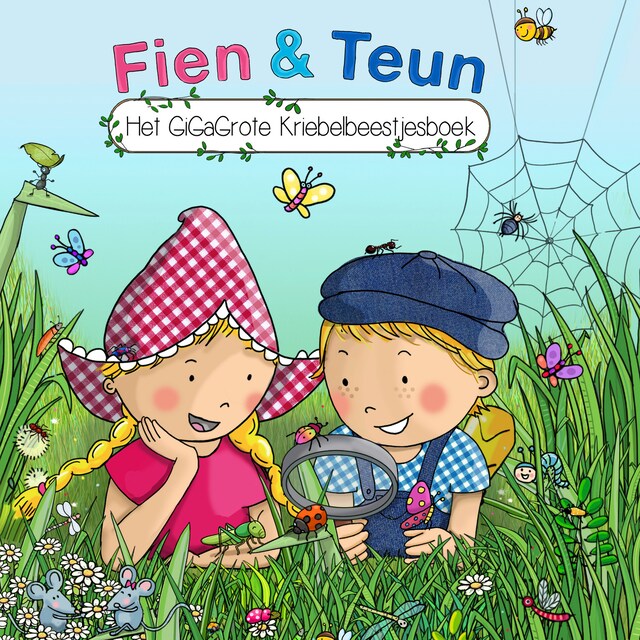 Book cover for Het GiGaGrote Kriebelbeestjesboek