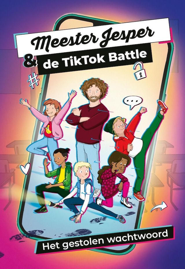 Boekomslag van Meester Jesper & de TikTok Battle