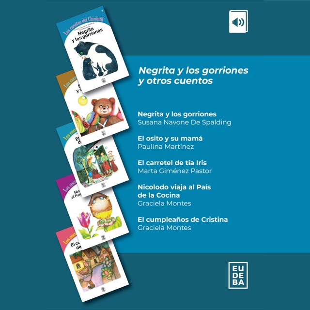 Book cover for Negrita y los gorriones y otros cuentos