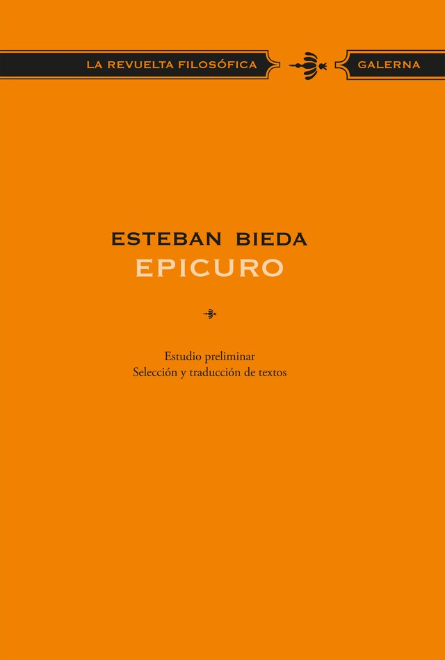 Portada de libro para Epicuro