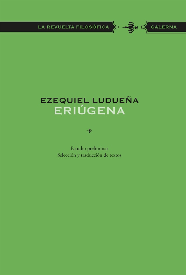 Copertina del libro per Eriúgena