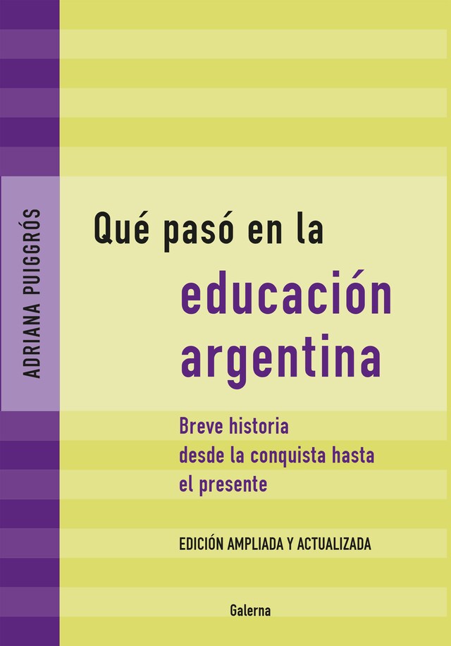 Buchcover für Qué pasó en la educación argentina