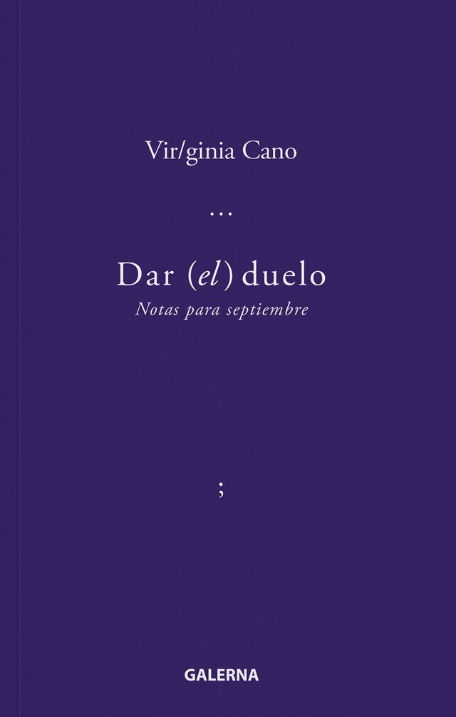 Book cover for Dar (el) duelo