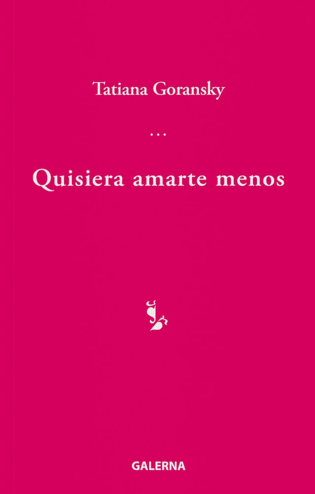 Buchcover für Quisiera amarte menos