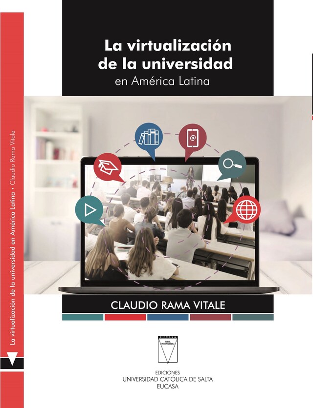 Couverture de livre pour La virtualización de la universidad en América Latina