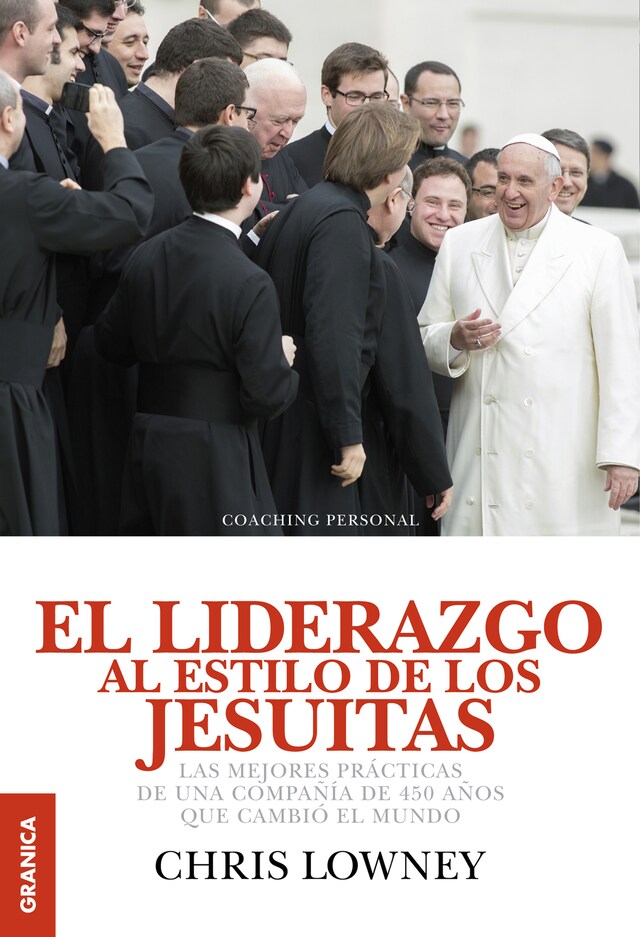 Boekomslag van El liderazgo al estilo de los jesuitas