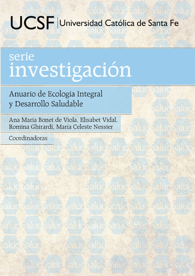 Book cover for Anuario de ecología integral y desarrollo saludable