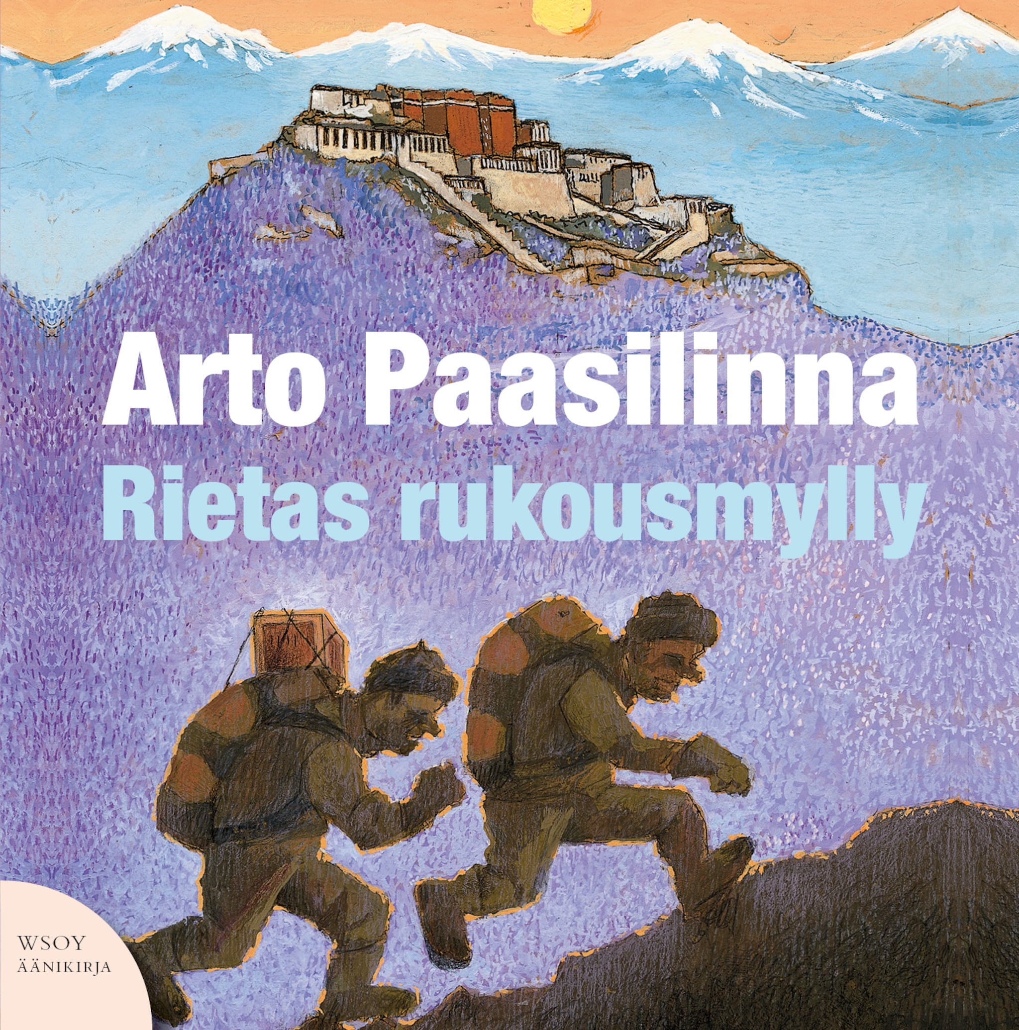Äänikirjan Rietas rukousmylly kansikuva