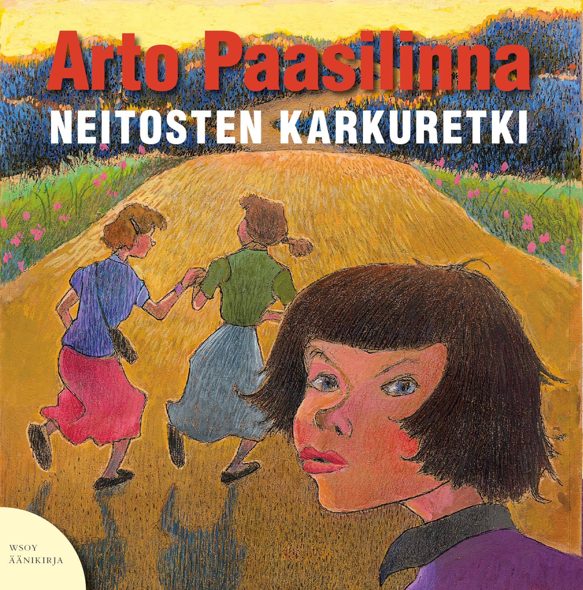 Äänikirjan Neitosten karkuretki kansikuva