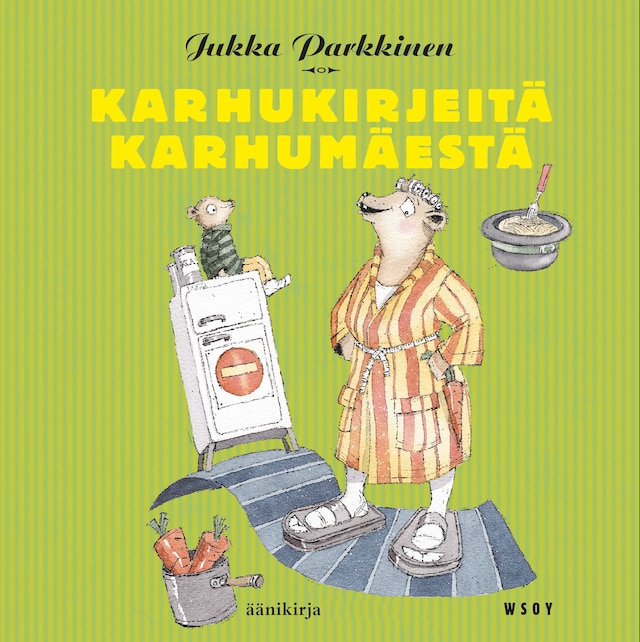 Book cover for Karhukirjeitä Karhumäestä
