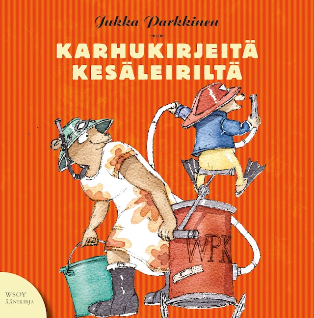 Book cover for Karhukirjeitä kesäleiriltä
