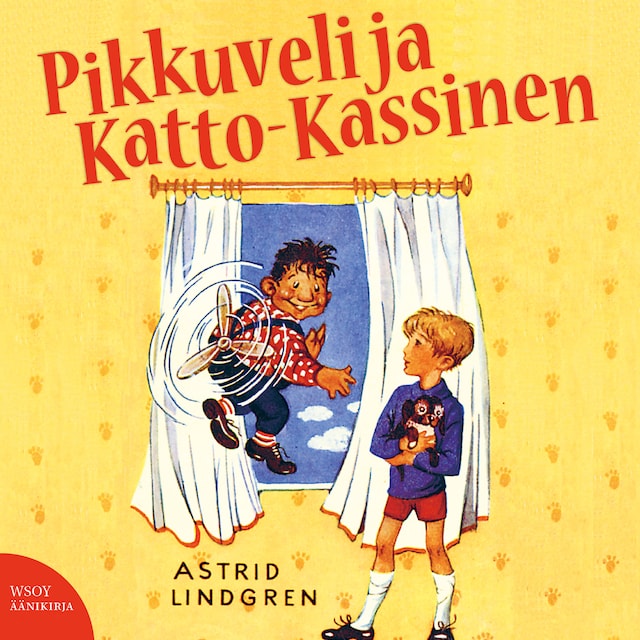 Book cover for Pikkuveli ja Katto-Kassinen