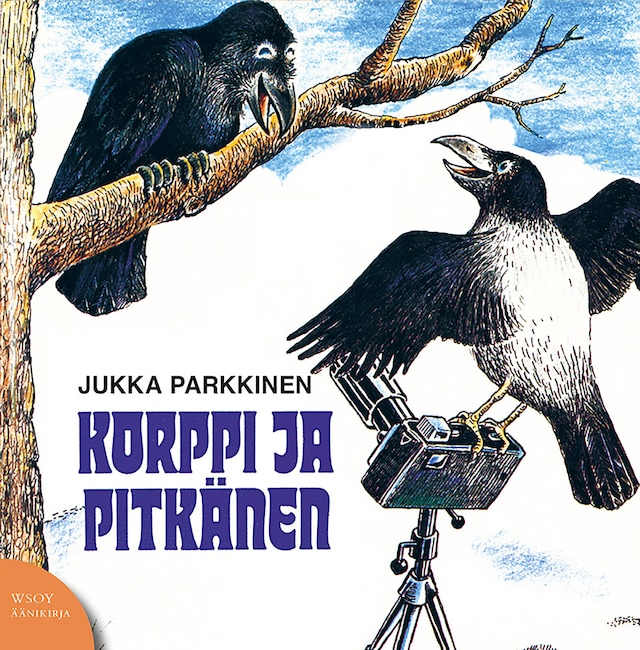 Book cover for Korppi ja Pitkänen