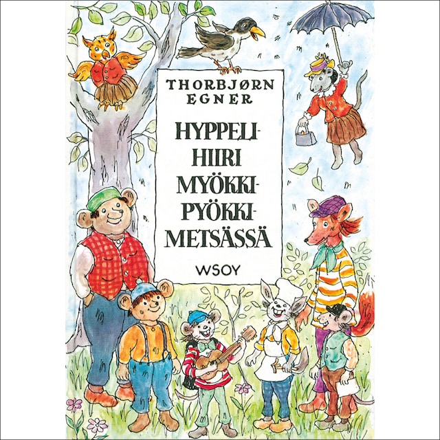 Book cover for Hyppelihiiri Myökki-Pyökki-metsässä