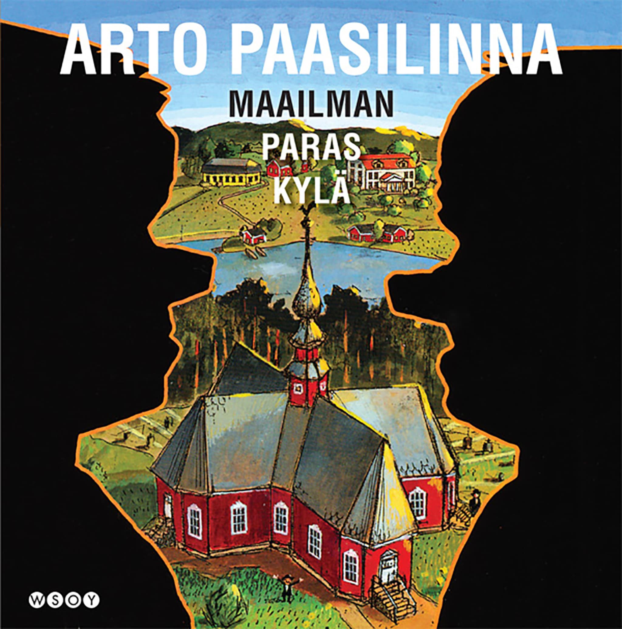 Äänikirjan Maailman paras kylä kansikuva