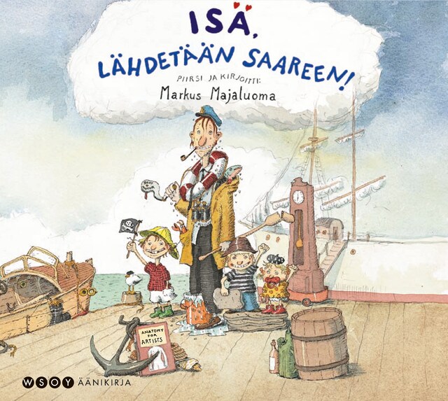 Book cover for Isä, lähdetään saareen!