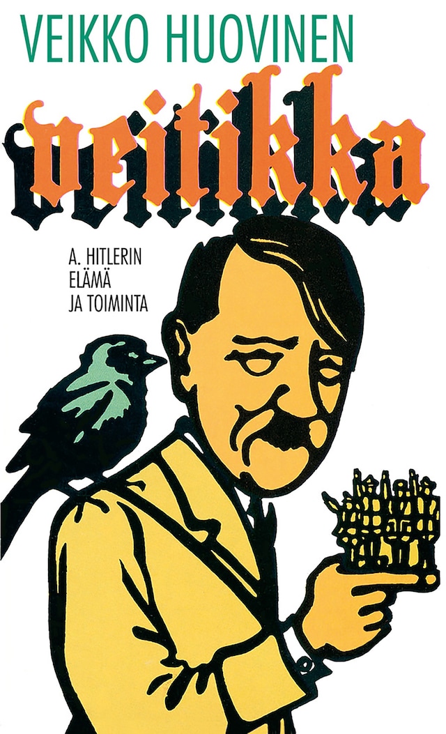 Veitikka Kirjankansi teokselle Veitikka
