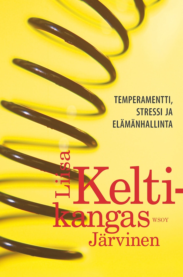Book cover for Temperamentti, stressi ja elämänhallinta