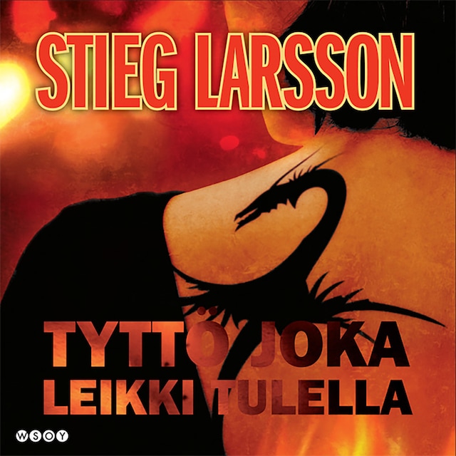 Boekomslag van Tyttö joka leikki tulella