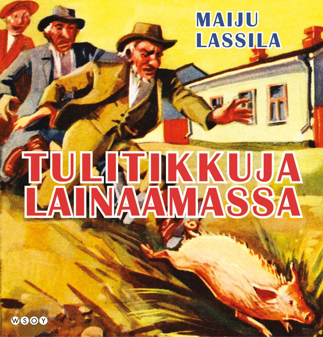 Couverture de livre pour Tulitikkuja lainaamassa