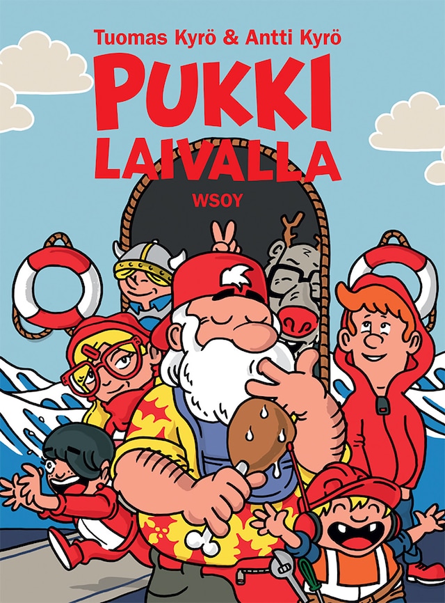 Boekomslag van Pukki laivalla