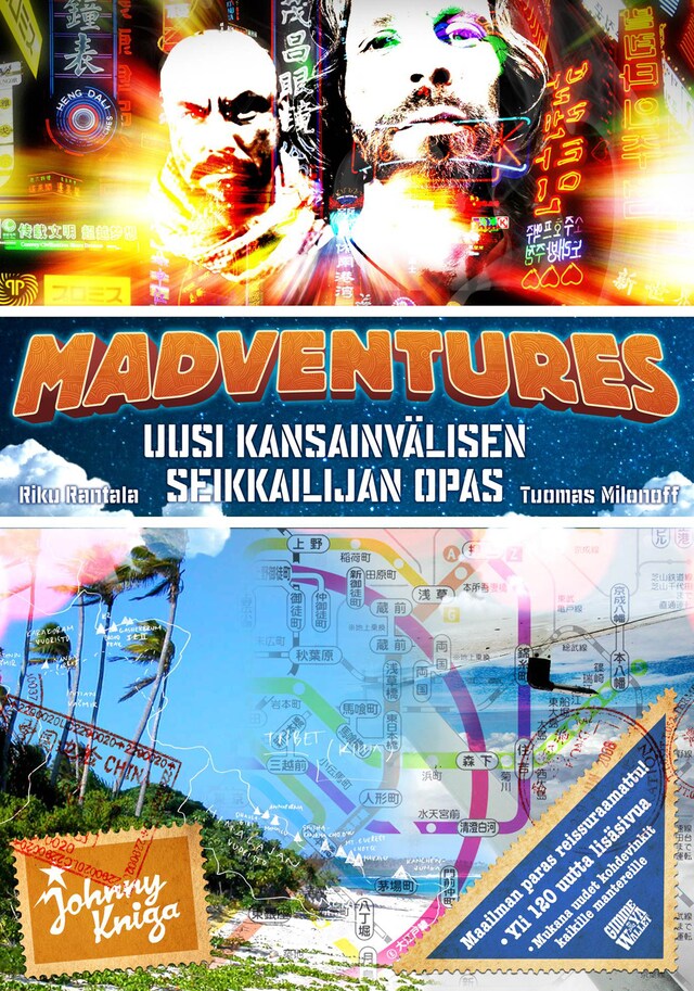 Book cover for Madventures - Uusi kansainvälisen seikkailijan opas