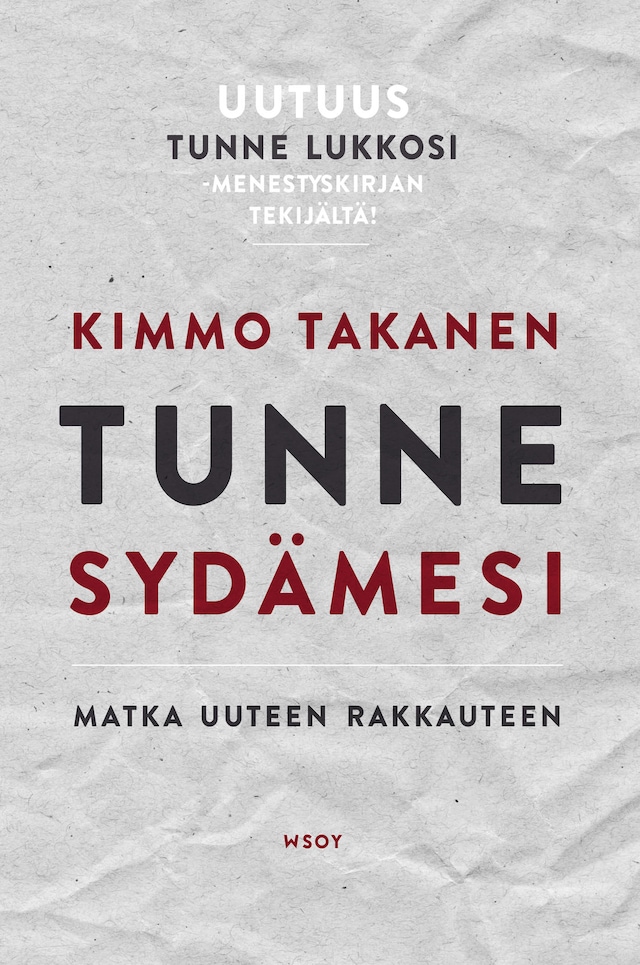 Book cover for Tunne sydämesi