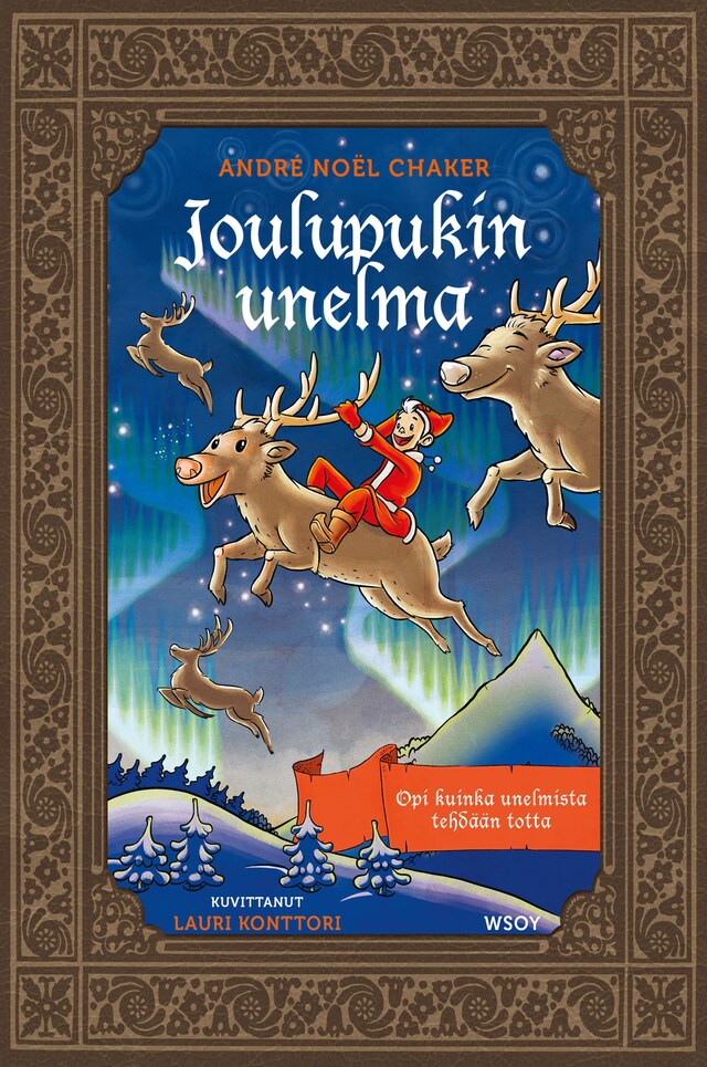 Buchcover für Joulupukin unelma