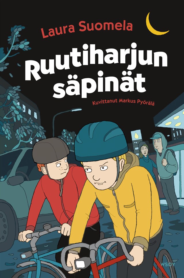 Book cover for Ruutiharjun säpinät