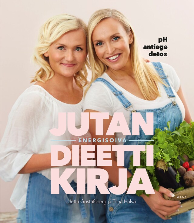 Copertina del libro per Jutan energisoiva dieettikirja