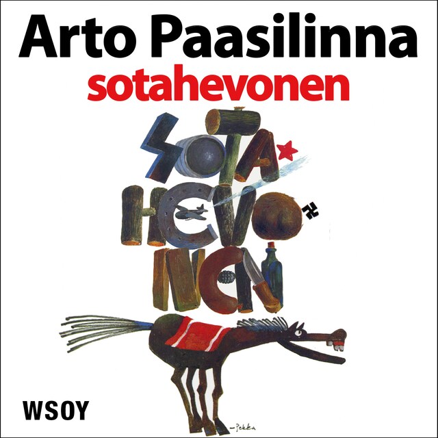 Book cover for Sotahevonen