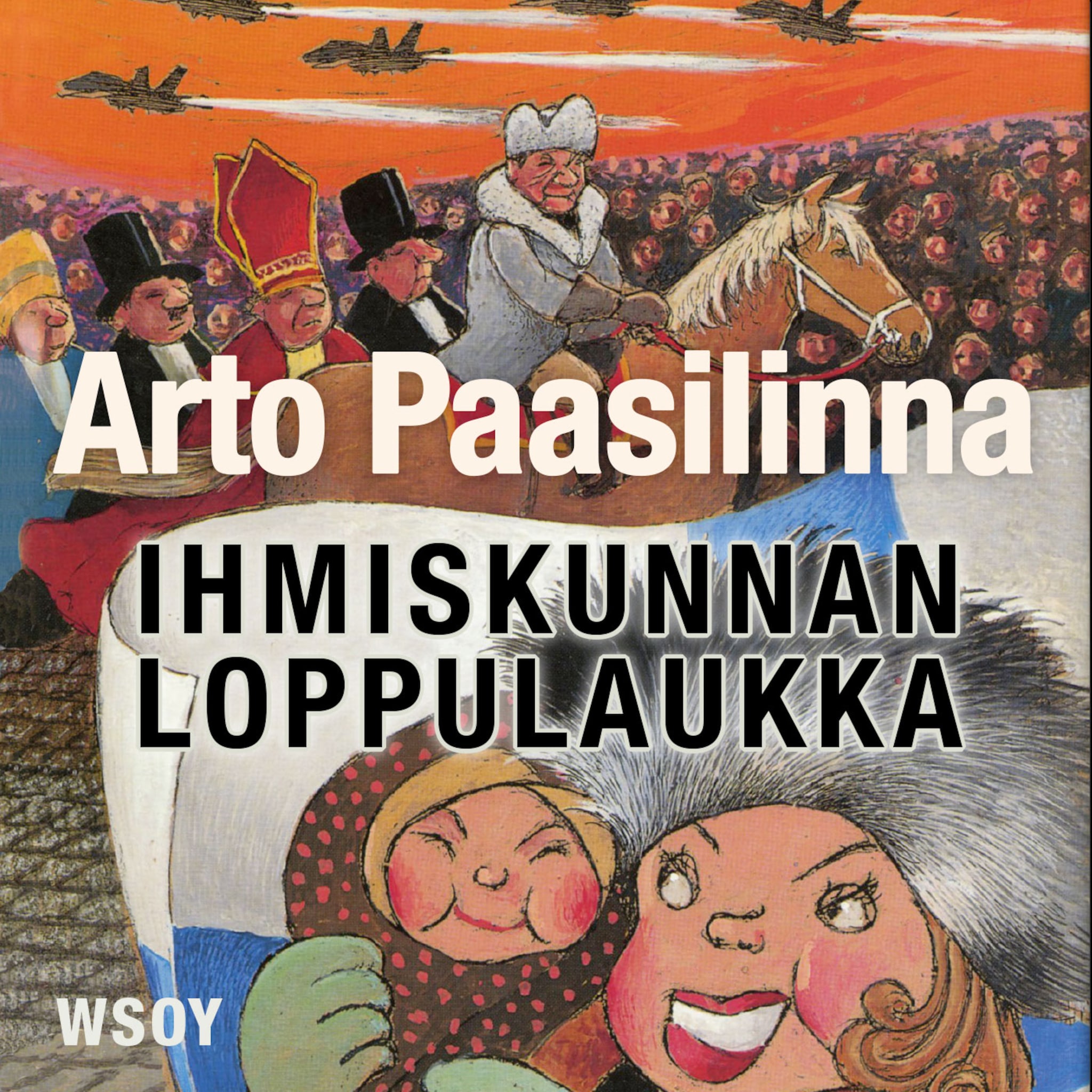 Äänikirjan Ihmiskunnan loppulaukka kansikuva
