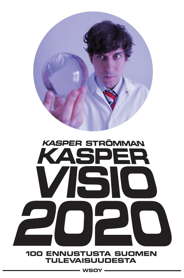 Kirjankansi teokselle Kaspervisio 2020
