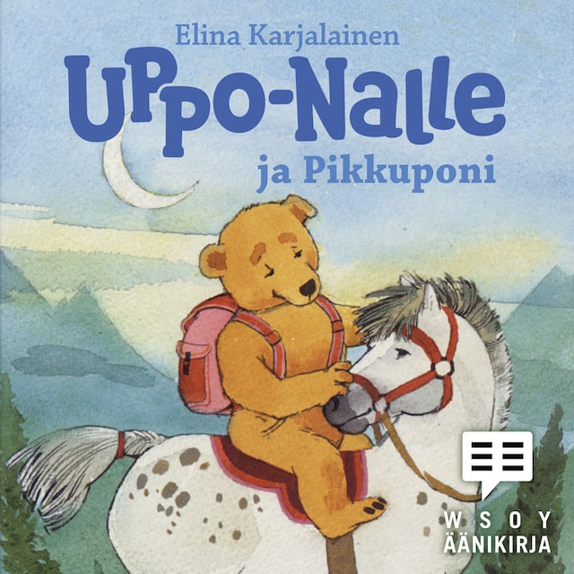 Book cover for Uppo-Nalle ja Pikkuponi