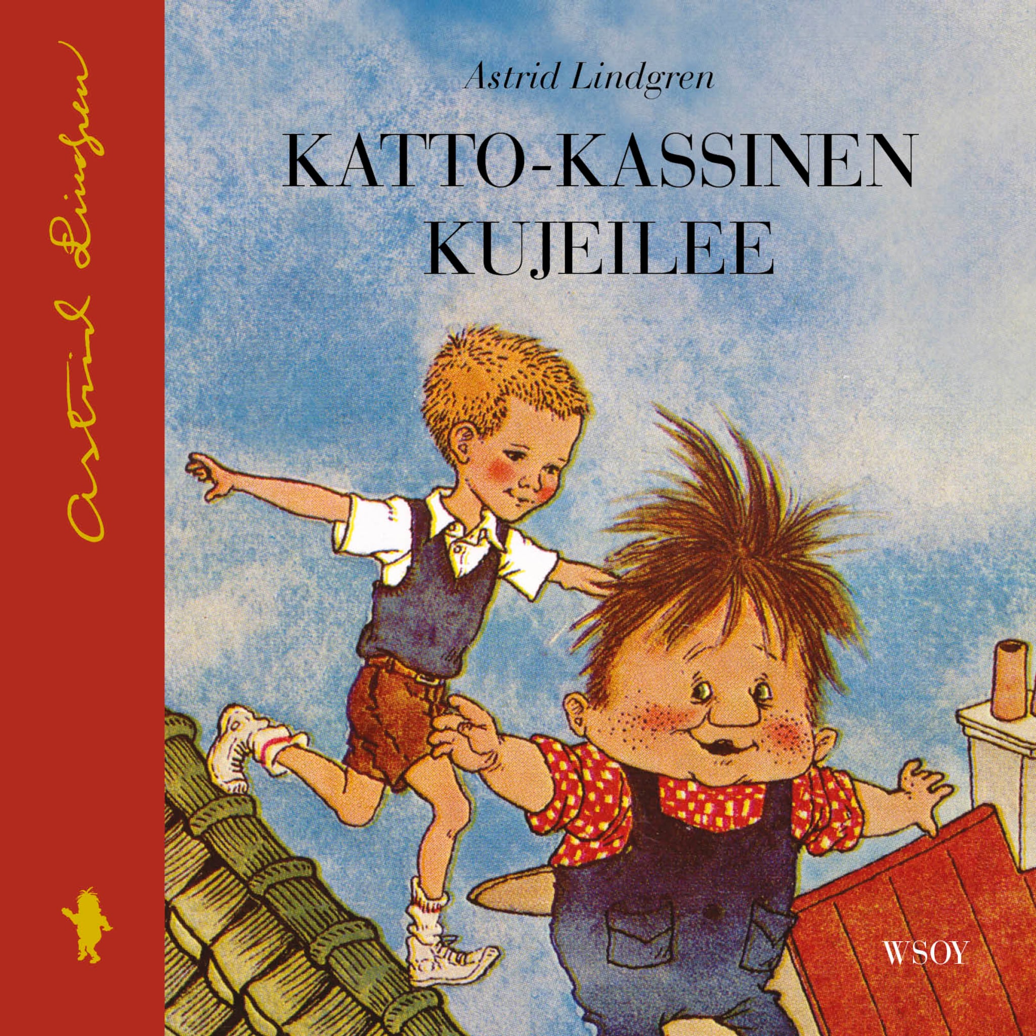 Äänikirjan Katto-Kassinen kujeilee kansikuva