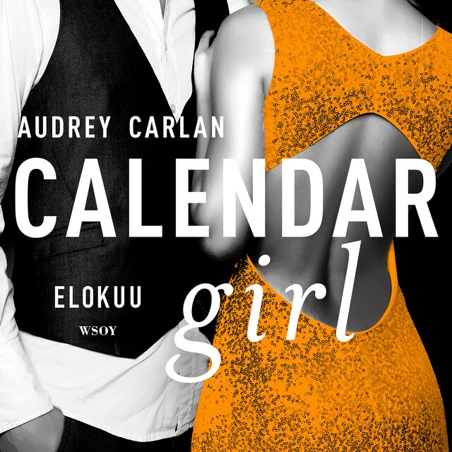 Book cover for Calendar Girl. Elokuu