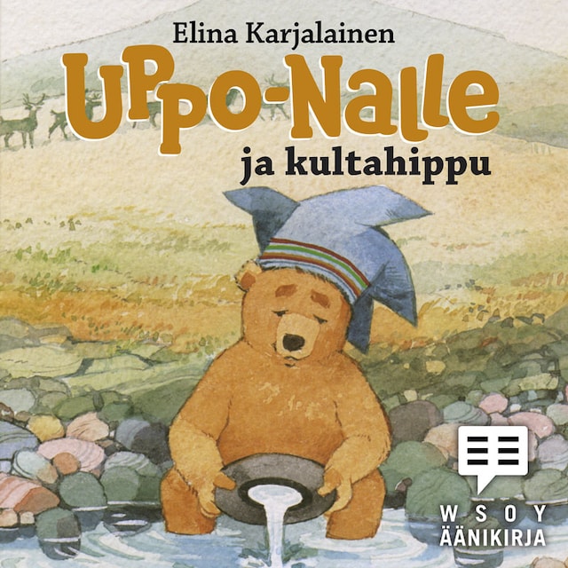 Book cover for Uppo-Nalle ja kultahippu