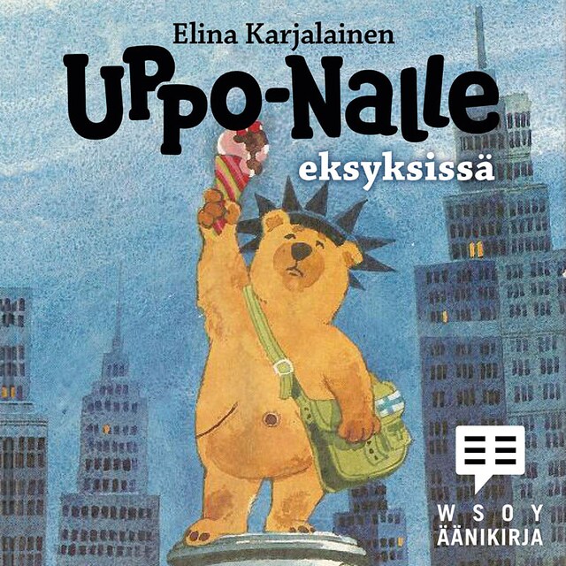Book cover for Uppo-Nalle eksyksissä