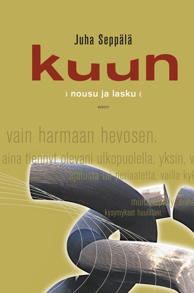 Book cover for Kuun nousu ja lasku
