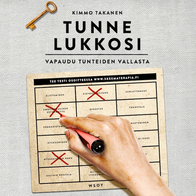 Buchcover für Tunne lukkosi