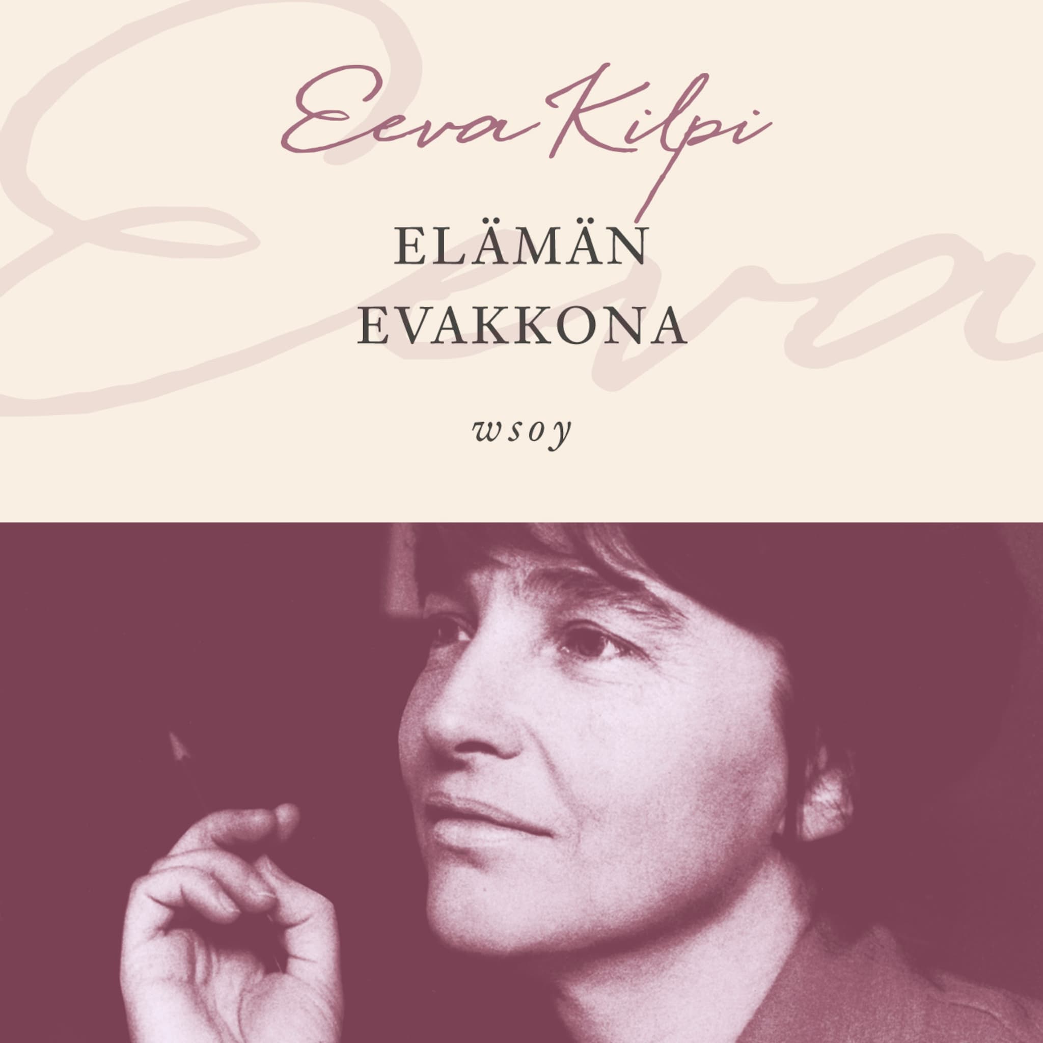 Äänikirjan Elämän evakkona kansikuva